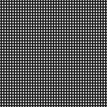 Abstract Black Digital Grid Texture. Seamless Square Matrix Pattern Backgroun Illustrazione stock