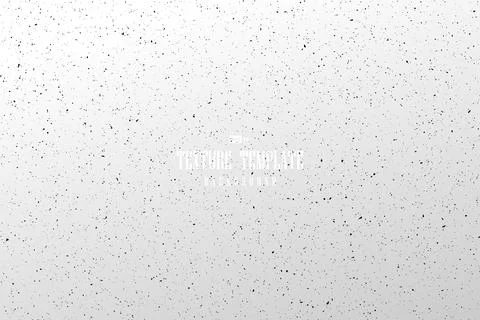 Abstract black dot dirty texture on white template background. Stock Illustration