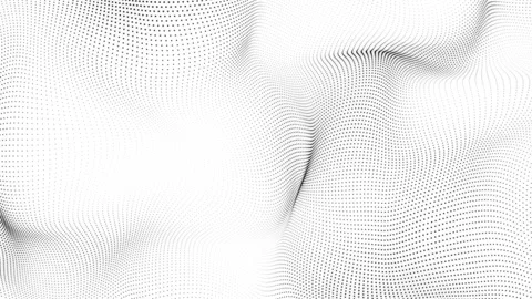 Abstract black dot wave technology background with white light digital effe.. Stock Footage 296477715
