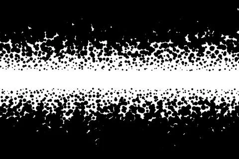 Abstract black dots gradient background with horizontal copy space イラスト素材