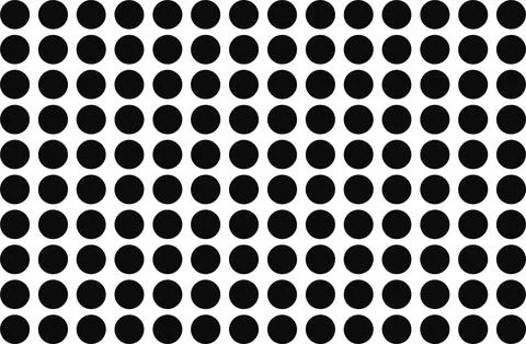 Abstract Black Dots Grid Geometric Halftone Pattern Vector Illustration Stock Illustration