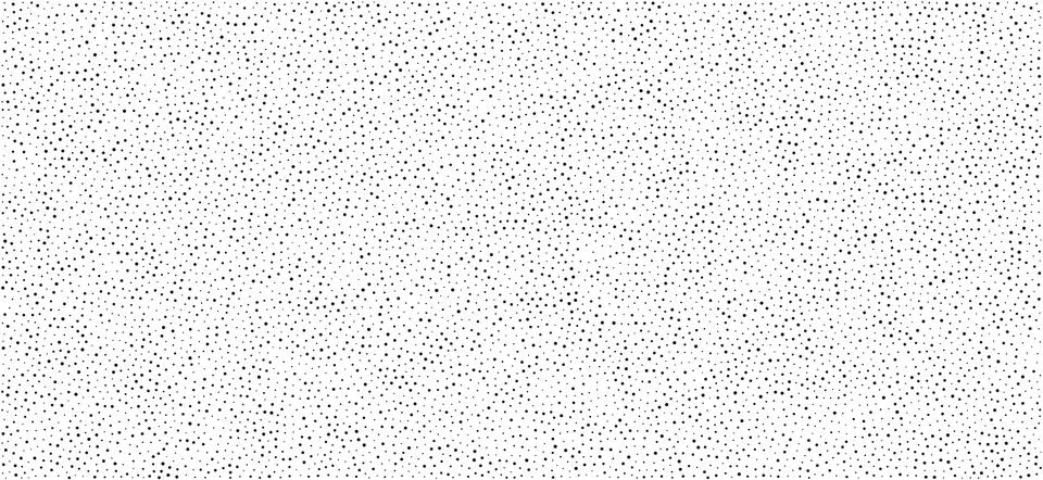 Abstract black dots stipple pattern on white background イラスト素材