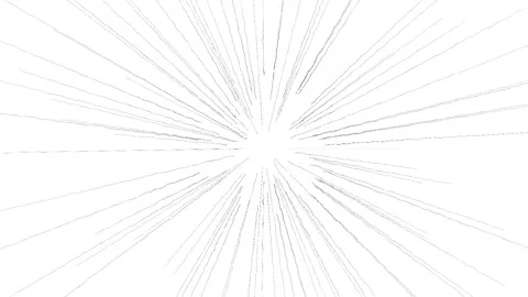 Abstract Black Dotted Starburst Pattern on White Background Stock Footage 340940252