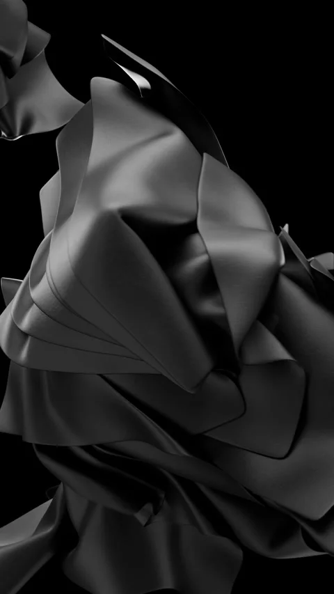 Abstract black fabric background Vídeo Stock 329290212