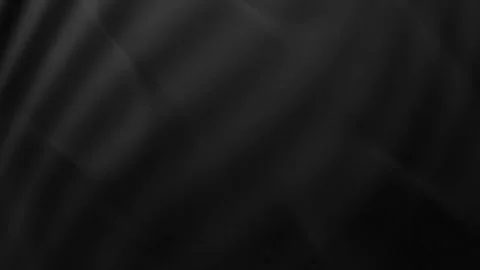 Abstract black fabric waves flowing smoothly elegant textile motion with soft li Stock Footage 329831175