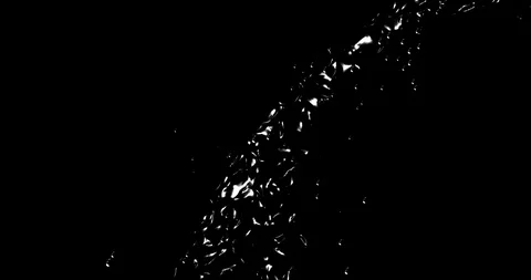 Abstract black flow . Oil Fluid texture on the black background. Digital 3D Video stock 121512412