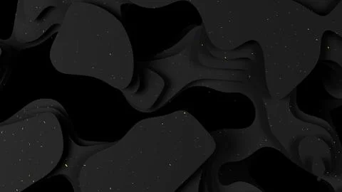 Abstract Black Fluidity A Captivating Dance of Shadows Interplaying with Light Иллюстрация
