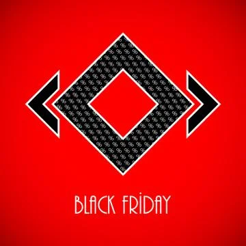 Abstract black friday background Stock Illustration