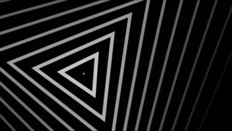 Abstract black geometric background with successively appearing triangles. Stock Footage 166312234