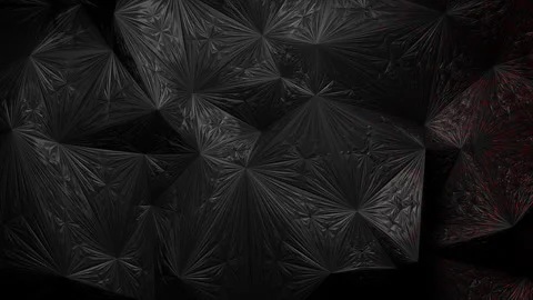 Abstract black geometric pattern with sharp facets and starburst shapes Stock Footage 325790332