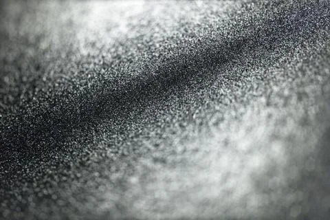 Abstract black glitter light background with selective focus inclined plan Photos