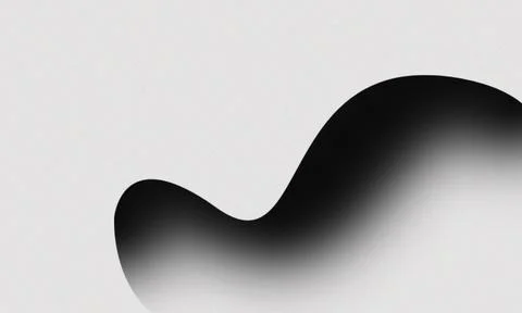 Abstract Black Gradient Wave on Textured Light Gray Background 스톡 일러스트