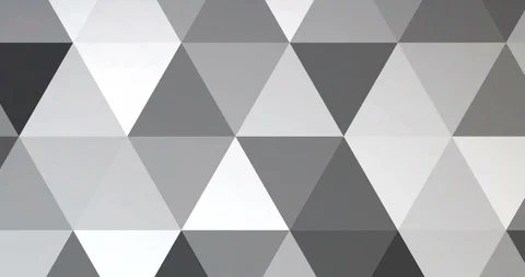 Abstract black grey and white geometric multicolor triangles pattern Video stock 99486801