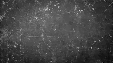 Abstract black grunge background with dust and scratches. Ideal for vintage e Stock Illustration