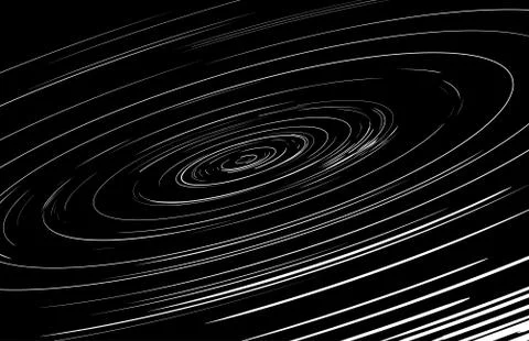 Abstract Black Hole Illustration Stock Illustration