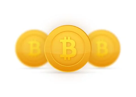 Abstract black icon. Bitcoin exchange. Currency icon. Online payment. Crypto Ilustración de archivo