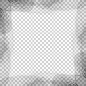 Abstract Black Ink Frame Stock Photos