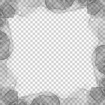 Abstract Black Ink Frame Stock Photos