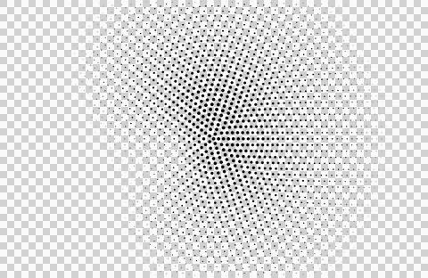 Abstract Black Ink Splatter on Transparent Background Minimalist Design 库存插图
