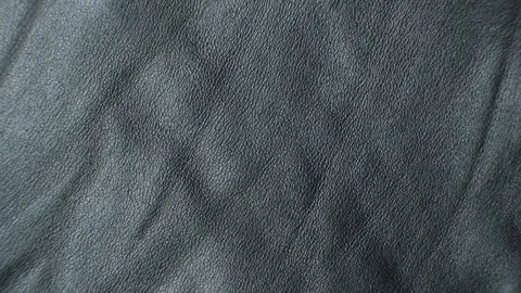 Abstract Black Leather Background, Macro Texture. Stock Footage 311636835