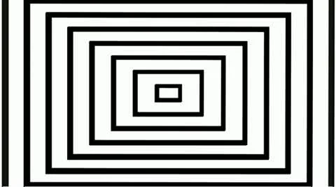 Abstract black lines on a white background Stock Footage 22342274