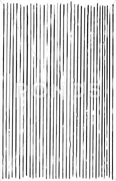 Abstract black lines on white Stock Illustration