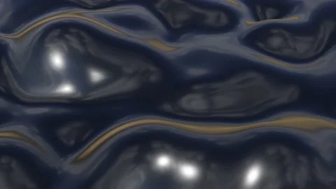 Abstract black liquid. Black background. Black luxury texture. Loop oil Stock-Footage 170287196