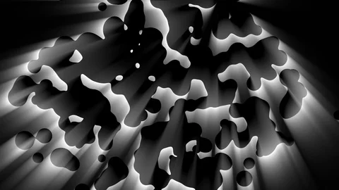 Abstract Black Liquid Design Vídeos de archivo 124963723