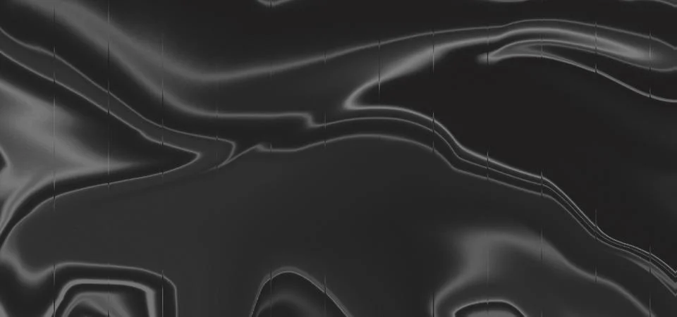 Abstract Black Liquid Marble Texture Background Stock Illustration