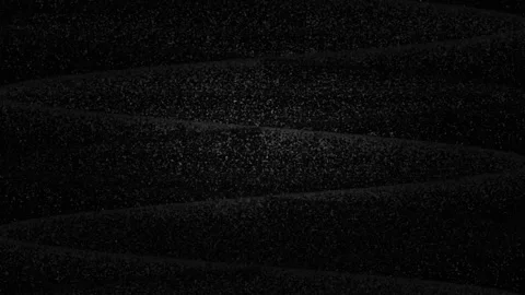 Abstract black liquid waves with grainy monochromatic highlights Stock Footage 336775970