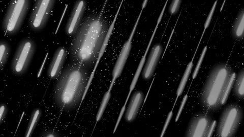 Abstract black minimal background of flashing lines and particles Stock Footage 123407306