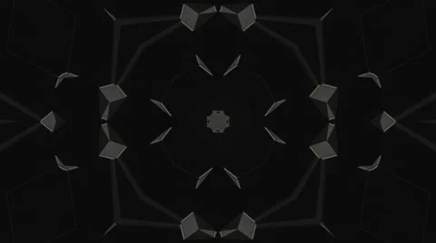 Abstract Black Mosaic Background Stock Footage 65417072