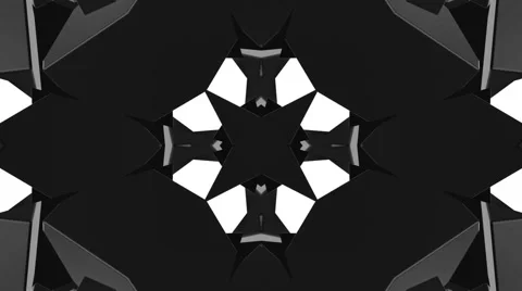 Abstract Black Mosaic Background Stock Footage 65418885