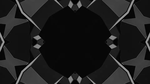 Abstract Black Mosaic Stock Footage 65057278