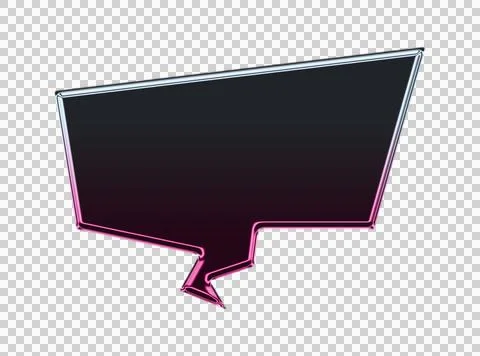 Abstract of a black open book with pink glowing light and geometric shapes Stock Illustration