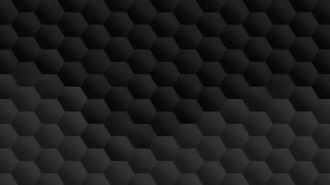 Abstract Black Pattern Gradient Hexagon Shape Background Ilustración de archivo