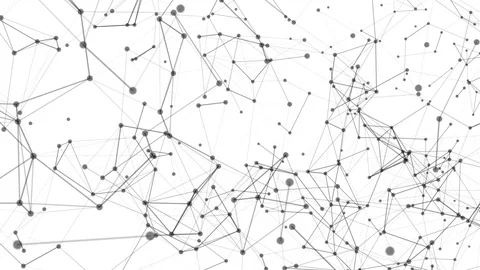 Abstract black plexus particles video moving background with shine on background Stock-Footage 93970435