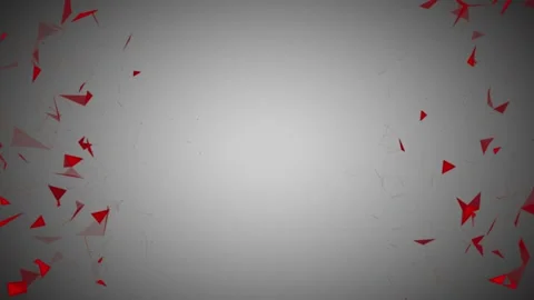 Abstract black plexus shape wave on white background Stock Footage 345521748