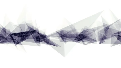 Abstract BLACK polygon star shape net shiny cloud animation background new 库存影片 90661134