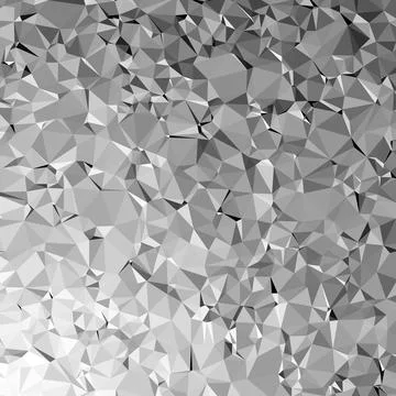 Abstract black polygonal background texture. Low poly dark wall. Deep black.. Foto stock