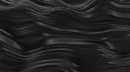 Abstract Black Rubber Waves Stock Footage