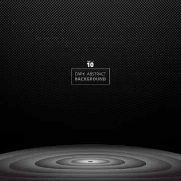 Abstract black screen of metallic pattern background. Stock Illustration