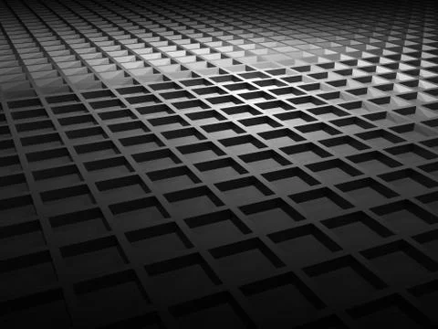 Abstract black shining digital background 3d Stock Illustration