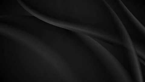 Abstract black smooth blurred waves motion background Stock Footage 149755378