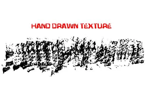 Abstract black sponge stains texture. Design for your brushes and grunge effects Stock Illustration