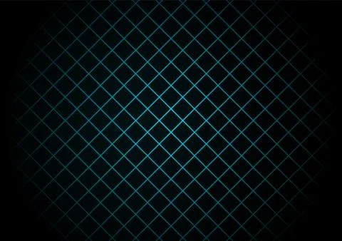 Abstract black square pattern on light blue background and texture technology Illustrazione stock