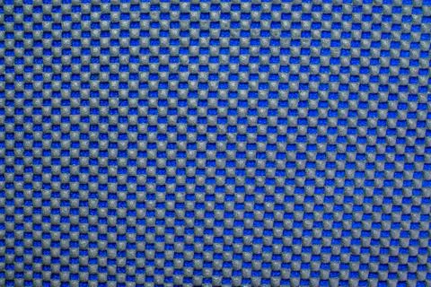 Abstract black squre dots pattern on blue background Foto stock