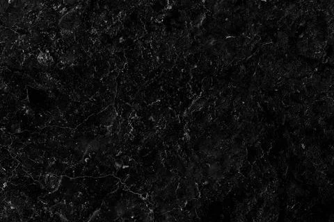 Abstract black stone wall background with grunge texture and cracks Foto stock