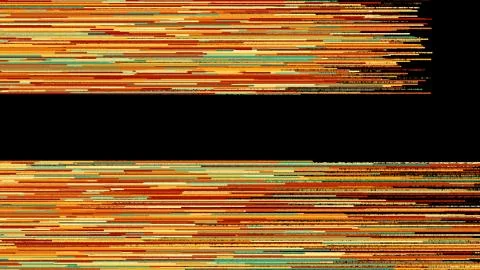 Abstract black striped background.Motion particles. Digital colorful illustra 库存插图