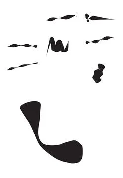 Abstract black strokes set for diverse graphic design and art projects イラスト素材